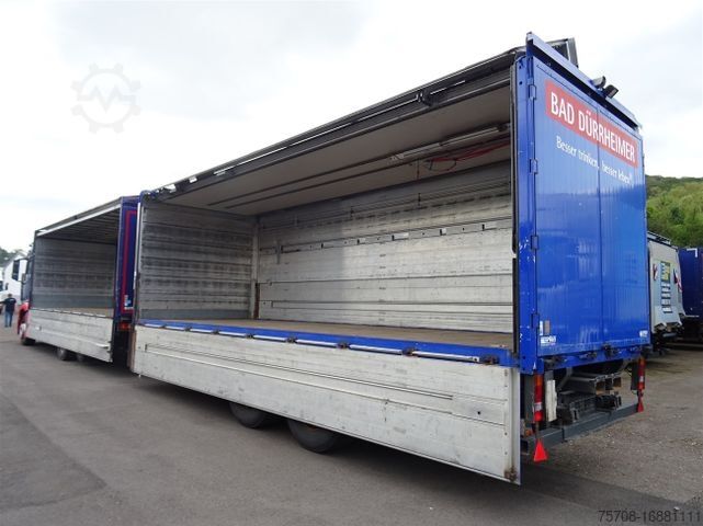 Remolque caja ORTEN Schwenkwand*Staplerhalter*19 Pal*LIftachse*Türen