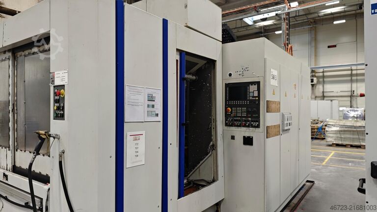 2-spindle 4-axis machining center SW BA 600-2