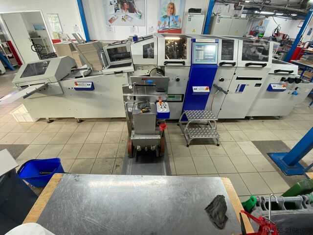Stroj na výrobu pevných desek pro knihy Kolbus DA-270 Casemaker