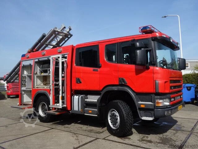 Brandweerwagen Scania P114 CB4X4 HZ75115 GODIVAPUMP