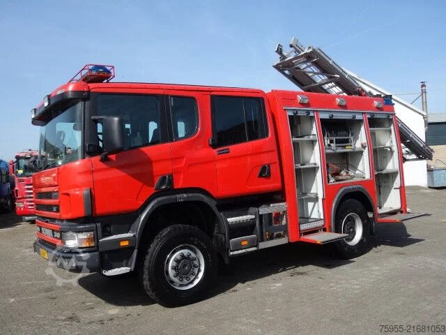Brandweerwagen Scania P114 CB4X4 HZ75115 GODIVAPUMP