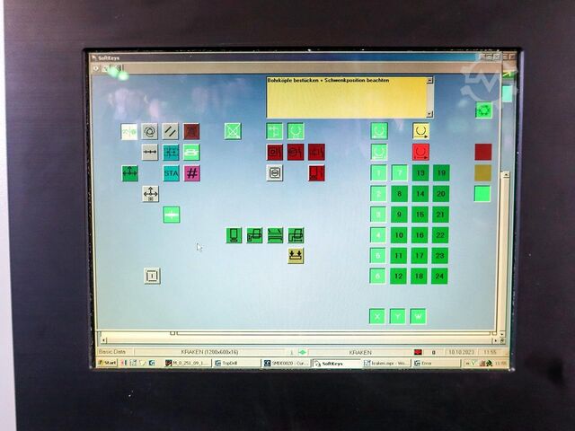 Többorsós fúrógép WEEKE BST 500 D