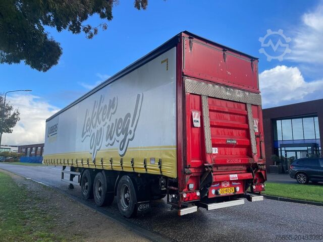 Schuifzeilen Tracon Trailers TO 3 Stuuras / Lift-as / Sluitende Laadklep / N...