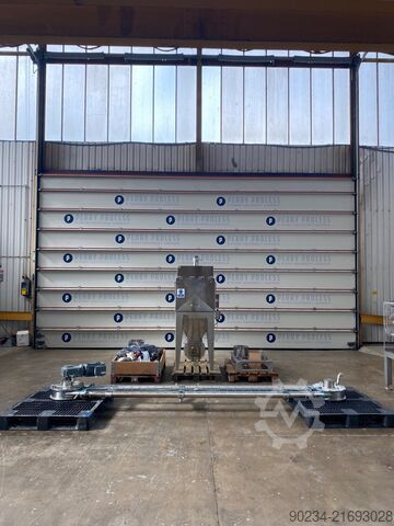 Stacja do opróżniania worków Spiroflow AMC 3, długość 7000 mm SPIROFLOW Module 3 AMC