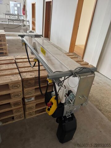 Guindaste giratório de lança, capacidade de 1.500 kg Hadef 