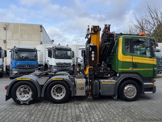 Standaard trekker Scania G480 6X4 Kran Effer 255 6S bis 20.5 Meter