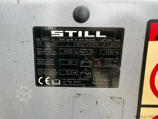 VS-22788 Elektrische heftruck Still rx60-40 STILL rx60-40