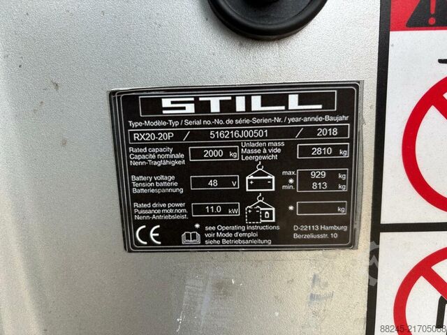 VS-22805 Elektrische container heftruck Still RX20-20P STILL RX20-20P