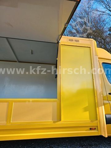 Transporter mit Koffer MERCEDES-BENZ Sprinter Foodtruck Verkaufsfahrzeug Imbisswagen