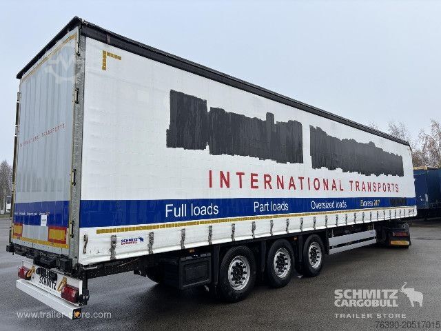 Open semitrailer with tarp Schmitz Cargobull Semitrailer Curtainsider Standard