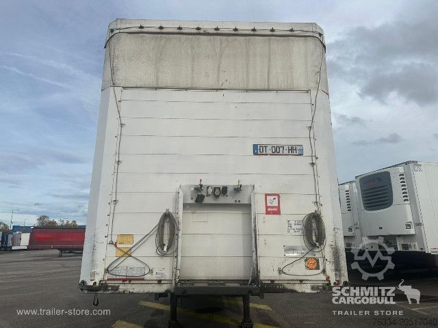 Open semitrailer with tarp Schmitz Cargobull Semitrailer Curtainsider Standard