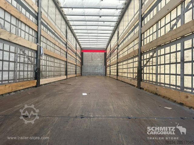 Open semitrailer with tarp Schmitz Cargobull Semitrailer Curtainsider Standard