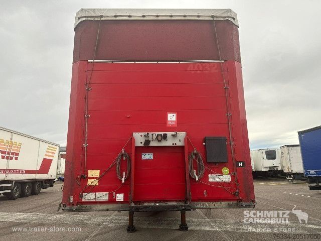 Open semitrailer with tarp Schmitz Cargobull Semitrailer Curtainsider Standard