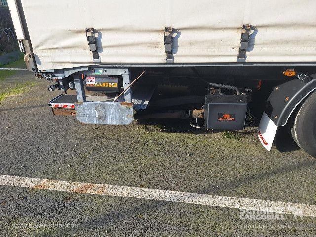Semirremolque abierto con toldo Fruehauf Curtainsider Standard Taillift