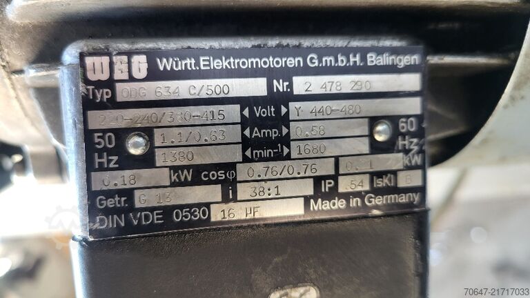 Banda transportoare L SCHUMA PRO-WA 1400/1300/300/S20VK