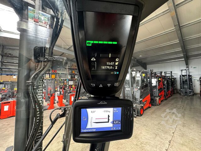Batterij 02/2022, onderhoud + keuring volgens UVV 07/2027 Linde E 45/600H