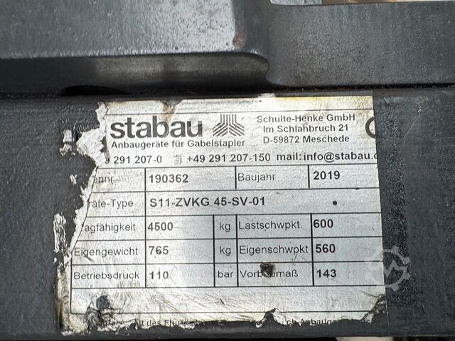 Batterij 02/2022, onderhoud + keuring volgens UVV 07/2027 Linde E 45/600H