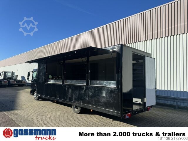 Dubă cu caroserie tip cutie MAN TGL 8.220 4x2 BL, Verkaufsaufbau, NUR 15.800KM!
