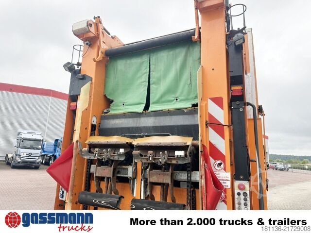 Camião de lixo MAN TGS 26.400 6X4 BL, Seilabroller, Haller Lotos,