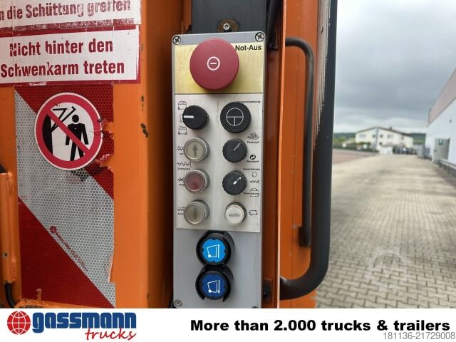 Camião de lixo MAN TGS 26.400 6X4 BL, Seilabroller, Haller Lotos,