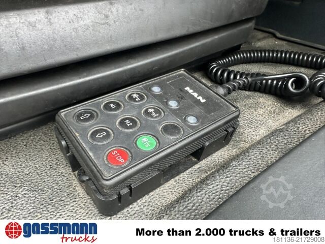 Camião de lixo MAN TGS 26.400 6X4 BL, Seilabroller, Haller Lotos,
