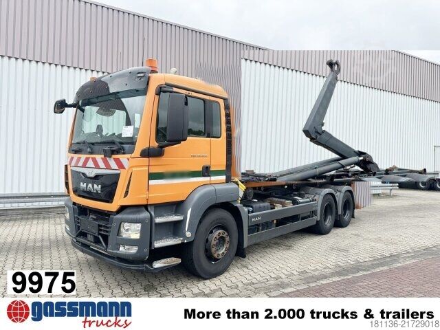Autocamion cu cârlig pentru containere MAN TGS 26.400 6X4 BL