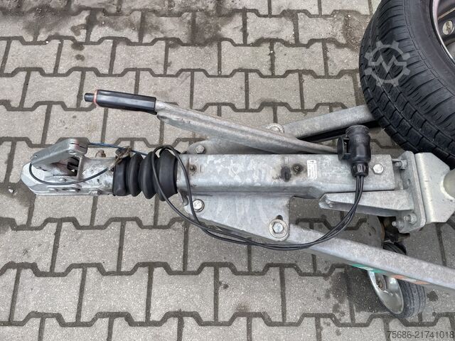 Remorcă deschisă cu prelată SARIS PS 1513 Hochlader Plane Auffahrschienen