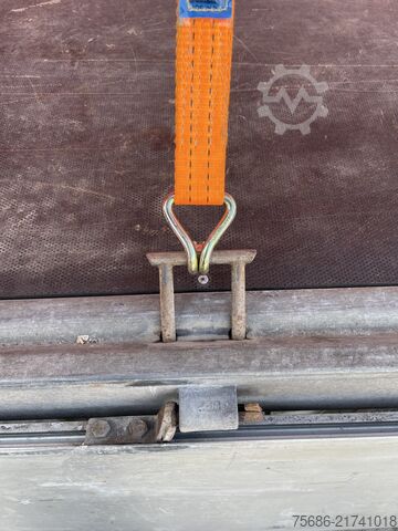 Remorcă deschisă cu prelată SARIS PS 1513 Hochlader Plane Auffahrschienen