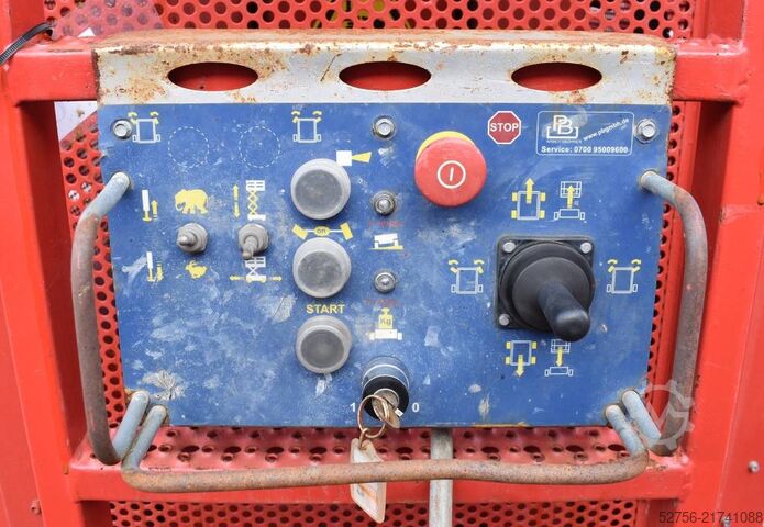 Ascensor cu foarfecă PB Lifttechnik S171-16E