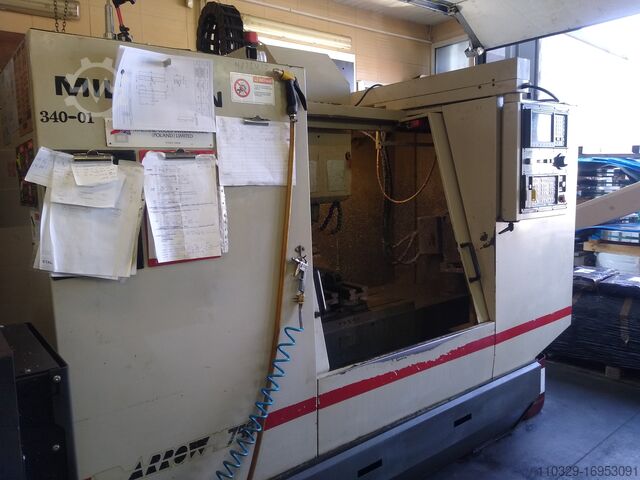 Bearbeitungszentrum cincinnati Milacron AROW 750 4 Osie Fanuc