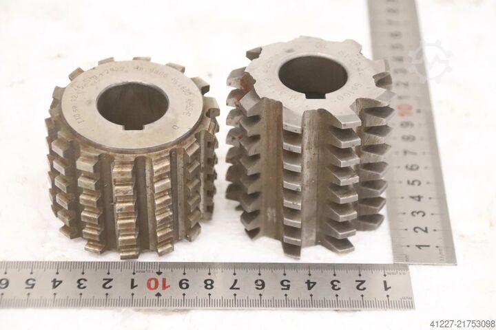 Fresas de disco frontal, 2 unidades Reinecker 75 x 75H Sp 5000  KHSS-E