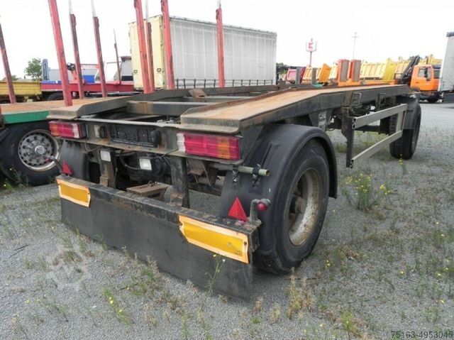 Afzetcontainer-aanhangwagen  Abrollanhänger AR 18 Containeranhänger