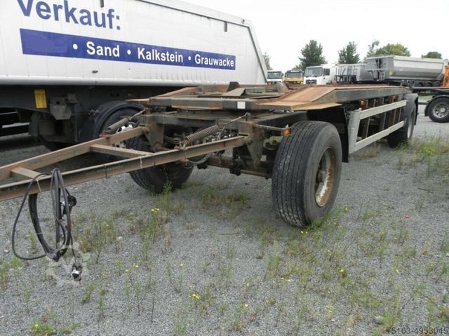 Afzetcontainer-aanhangwagen  Abrollanhänger AR 18 Containeranhänger