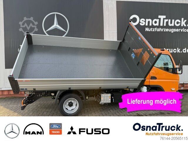 Kiper kombi FUSO 3C15 3-Seitenkipper Klima, AHK 3,5t,Diff.-Sperre