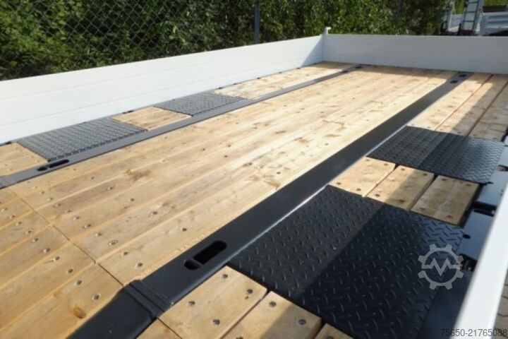 Alçak şasi römork Möslein TTT 13- 6,28 Weiß  Neuer Tandemtieflader 13 t GG