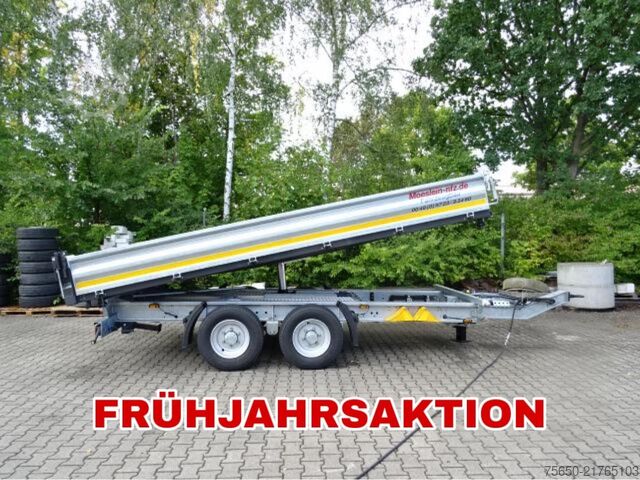 Remolque volquete Möslein TTG 11 Verzinkt  neuer Tandem 3- Seitenkipper Tieflader-- Neufahrzeug --
