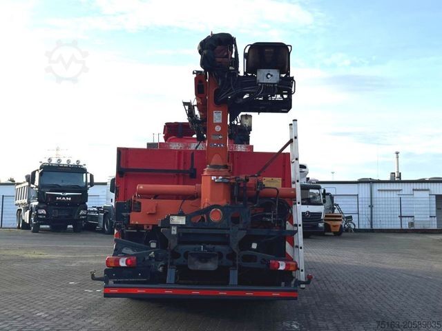 Flatbed truck MERCEDES-BENZ Arocs 2543 L Pritsche Heckkran