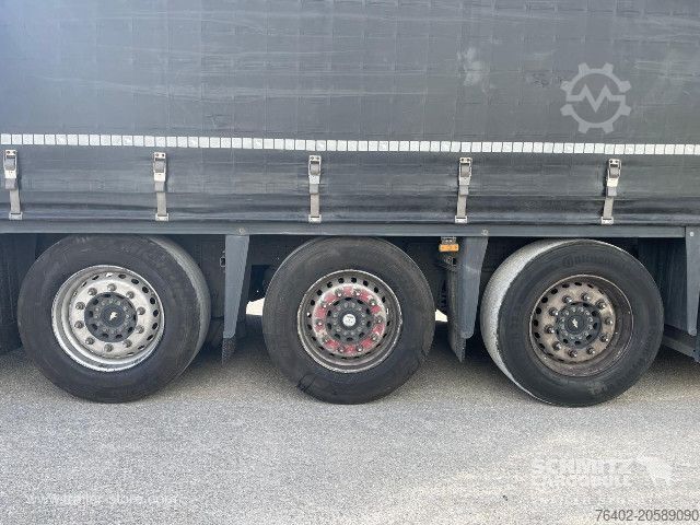Brandalı açık yarı römork Schmitz Cargobull Semitrailer Curtainsider Varios