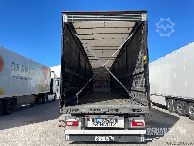 Brandalı açık yarı römork Schmitz Cargobull Semitrailer Curtainsider Varios