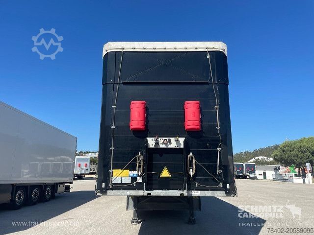 Brandalı açık yarı römork Schmitz Cargobull Semitrailer Curtainsider Varios