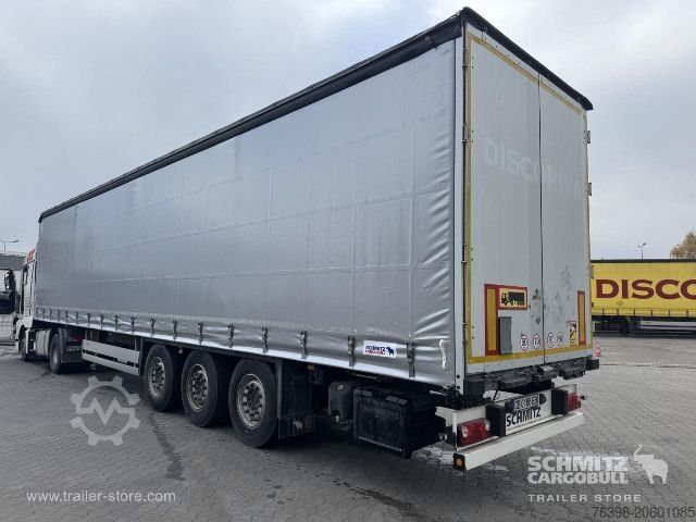 Öppen semitrailer med kapell Schmitz Cargobull Curtainsider Standard