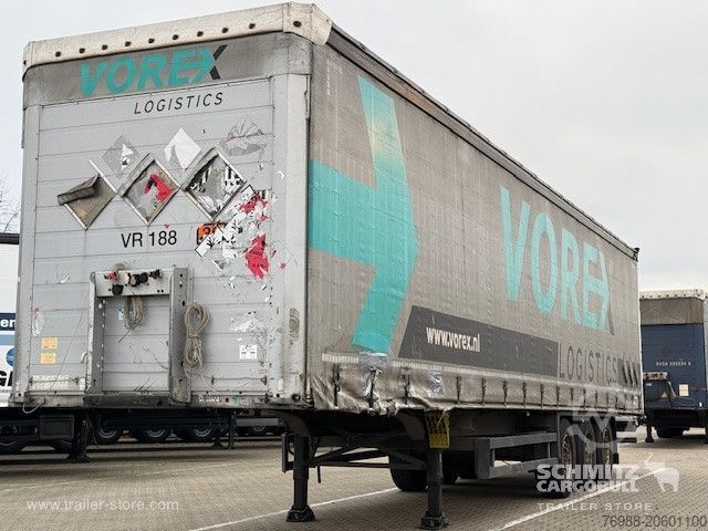 Öppen semitrailer med kapell Schmitz Cargobull Curtainsider Standard