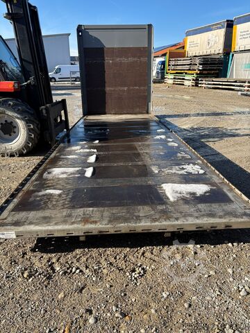 Swap body platform Krone Jumbo Plattform 7,82 mit Lochleiste