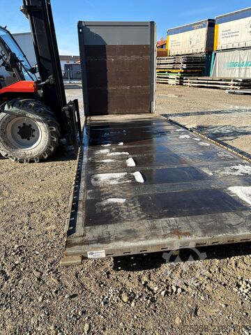Swap body platform Krone Jumbo Plattform 7,82 mit Lochleiste