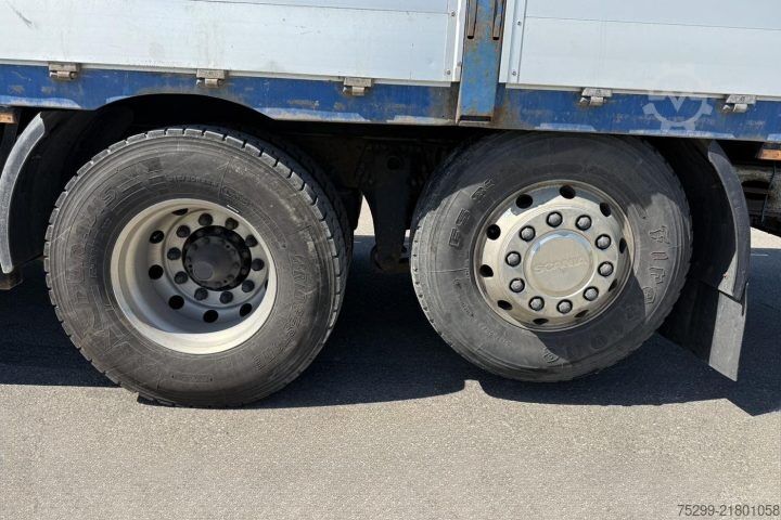 Γερανός τοποθετημένος σε φορτηγό Scania R124 470PS 6x2*4 HIAB 220 C-4 / Swiss-Vehicle