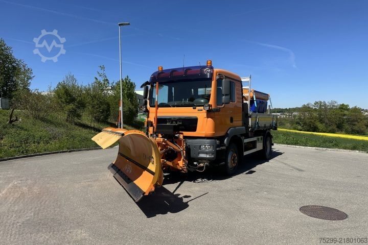 Τρίπλευρο ανατρεπόμενο φορτηγό MAN TGM 13.290 4x4 Kipper Kommunal / Swiss-Vehicle