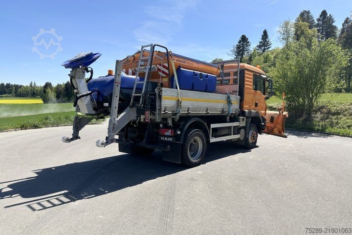 Τρίπλευρο ανατρεπόμενο φορτηγό MAN TGM 13.290 4x4 Kipper Kommunal / Swiss-Vehicle