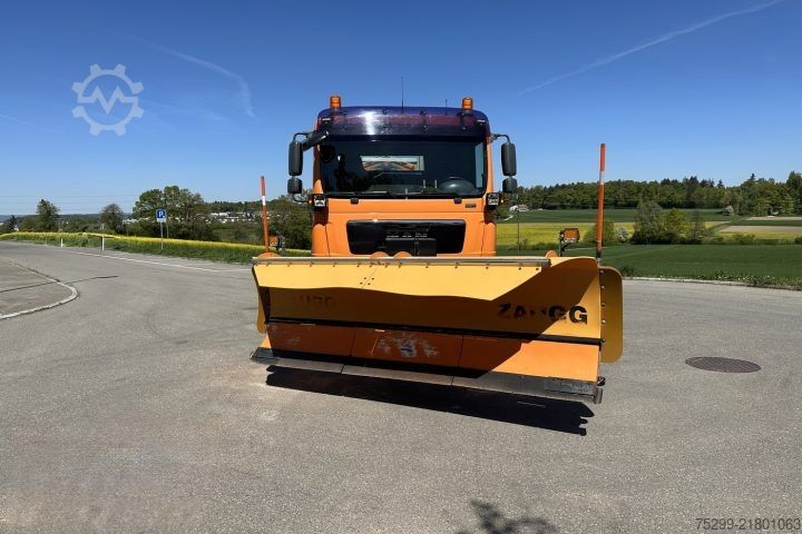 Τρίπλευρο ανατρεπόμενο φορτηγό MAN TGM 13.290 4x4 Kipper Kommunal / Swiss-Vehicle