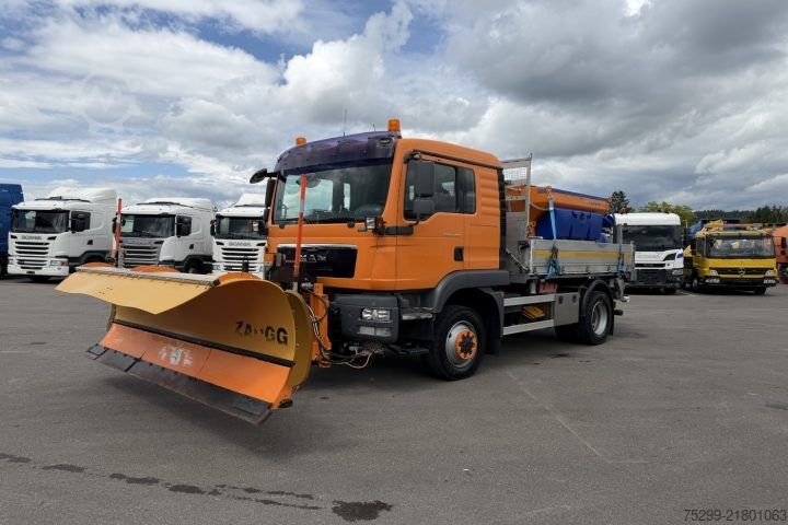Τρίπλευρο ανατρεπόμενο φορτηγό MAN TGM 13.290 4x4 Kipper Kommunal / Swiss-Vehicle