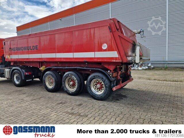 Semirremolque volquete Meierling MSK 24 Voll-Alu Iso-Kastenmulde, ca. 25m³, 2x